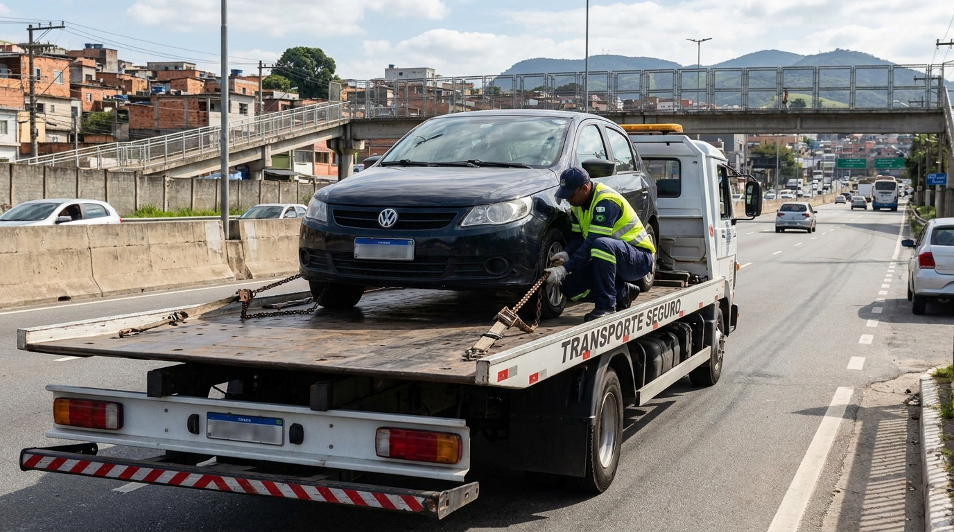 Logística para Veículos Parados em Mogi das Cruzes‑SP