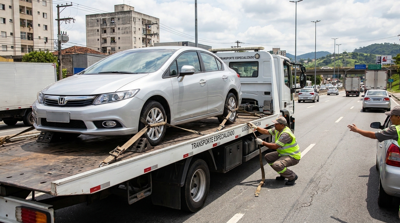 Transporte de Motocicletas em Mogi das Cruzes‑SP